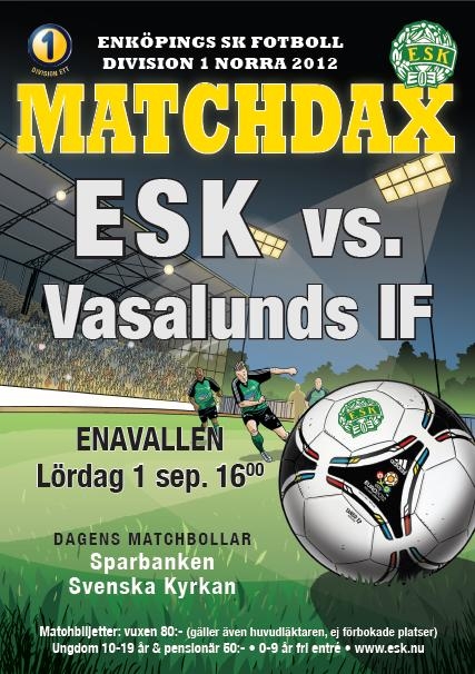 Sprid matchaffischer!