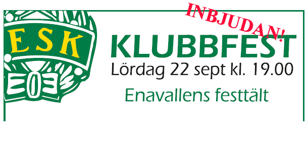 Klubbfest på Enavallen!
