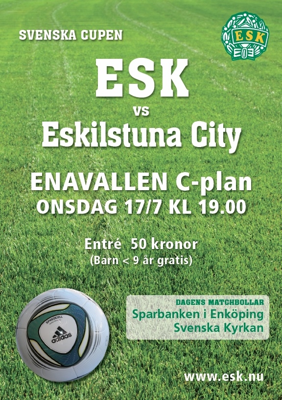 Sprid matchaffischer!