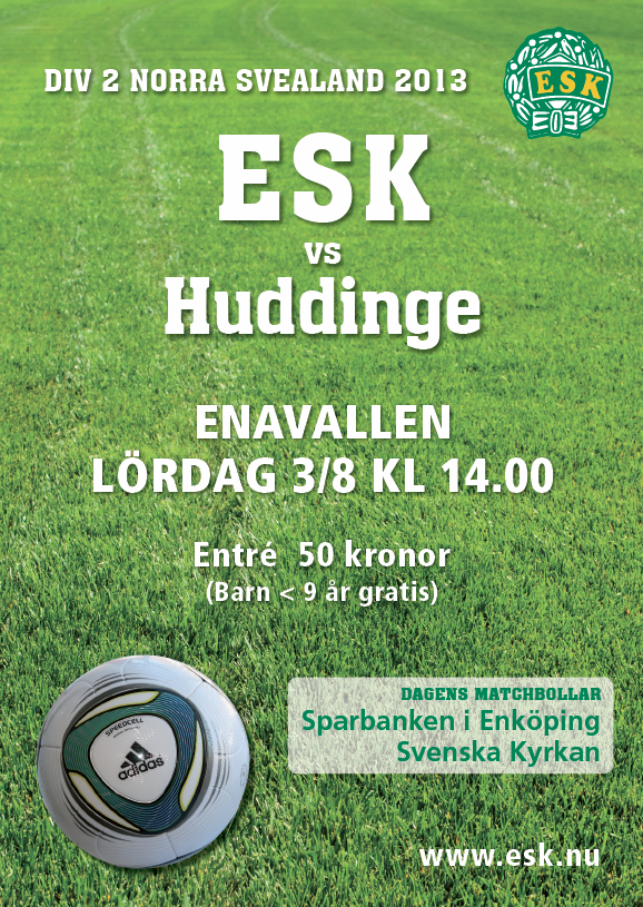 Sprid matchaffischer
