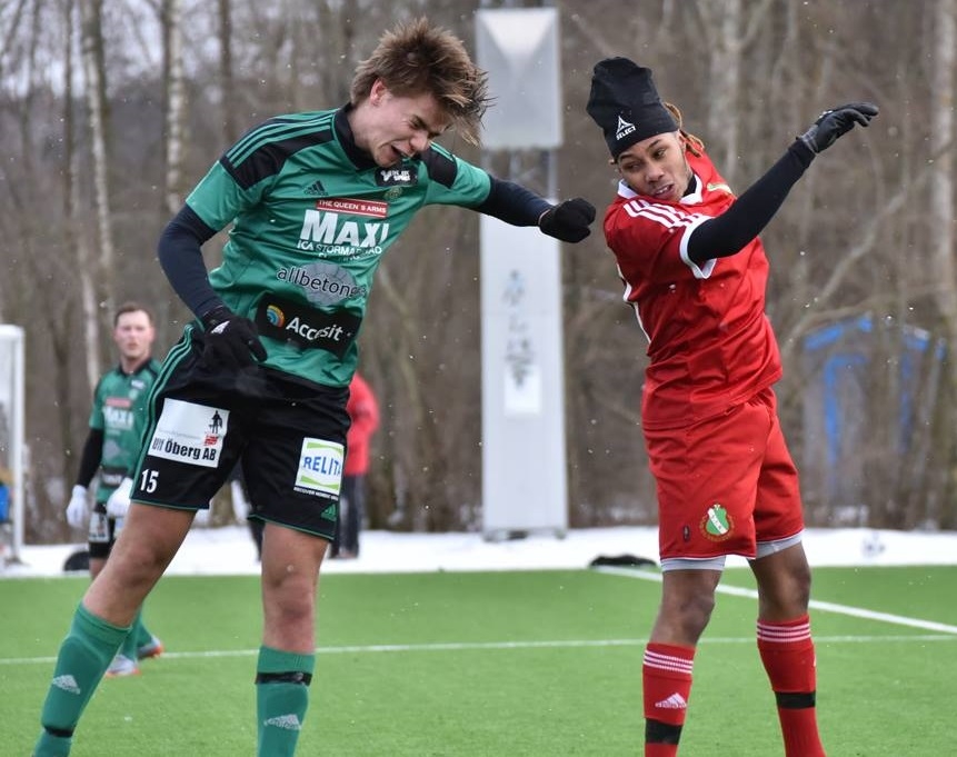 Bilder från dagens träningsmatch