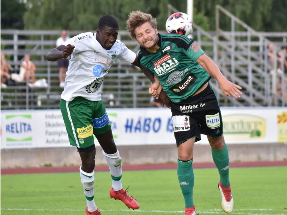 Första matchen för Ek och Åhlin