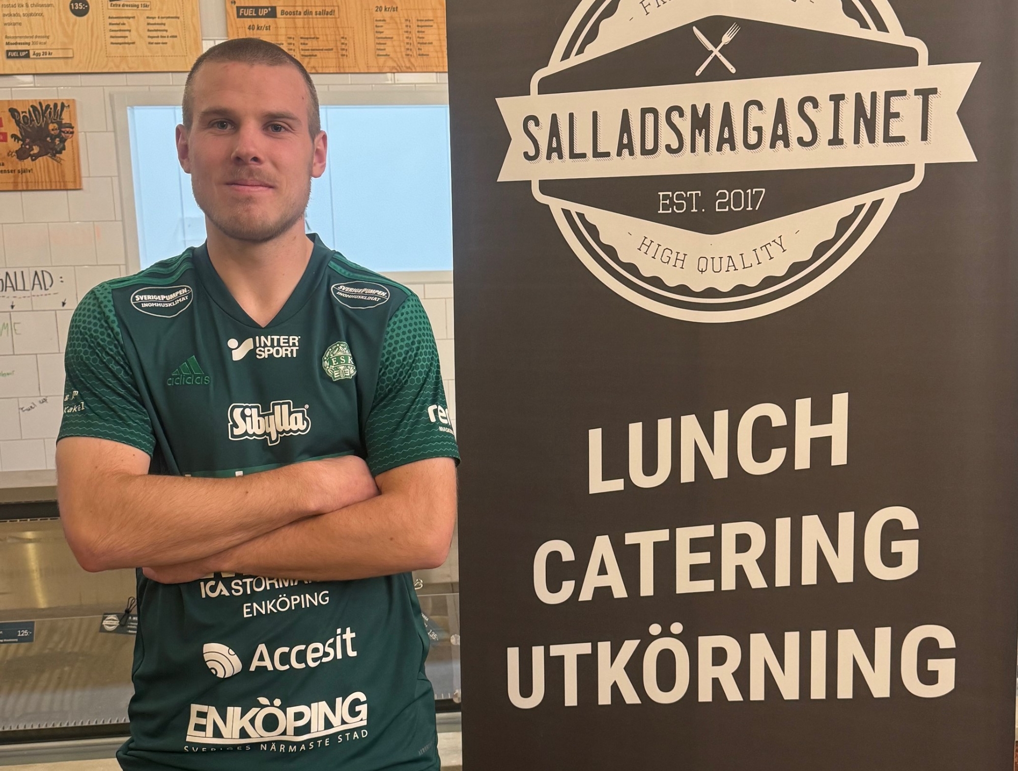 Skiljebospelaren Edwin Nore är vårt fjärde nyförvärv
