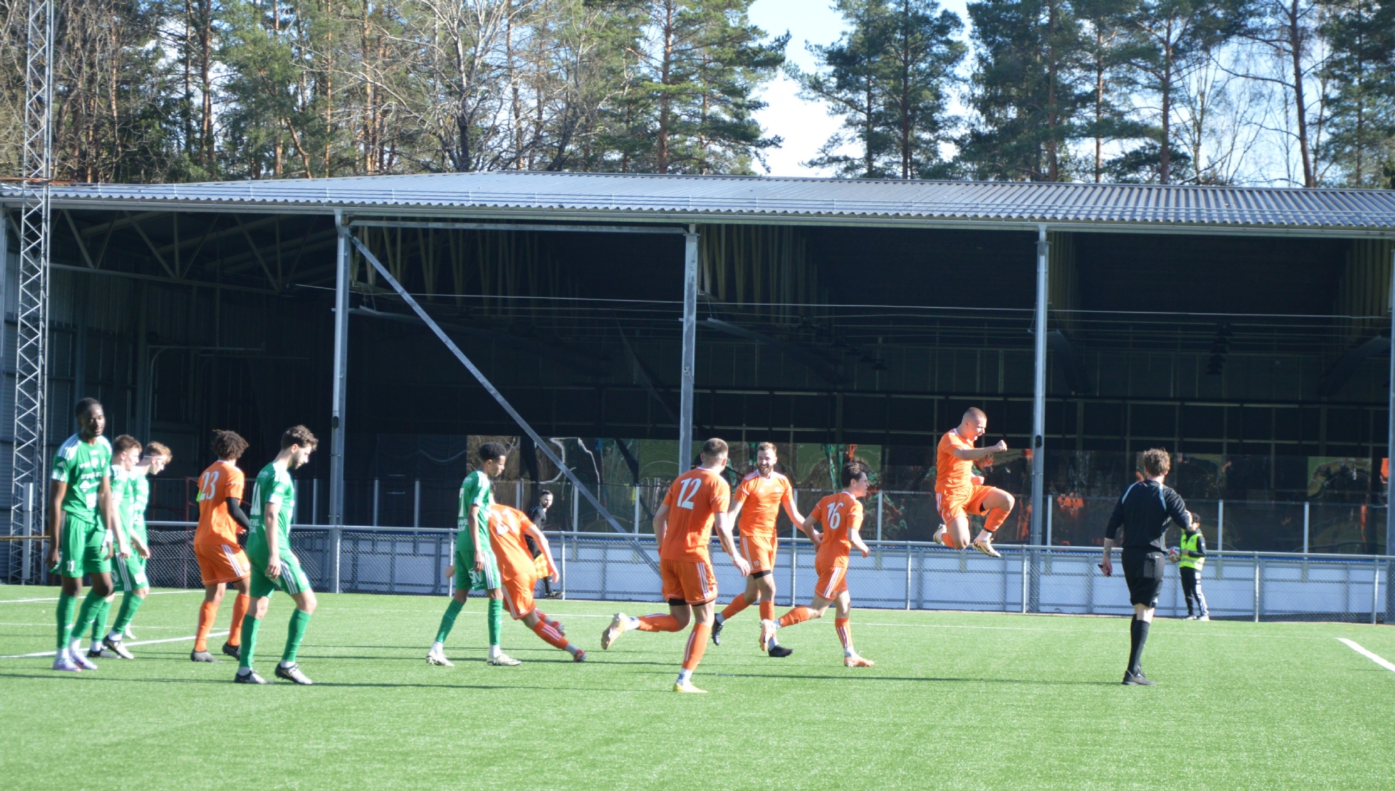 Full kontroll på matchen