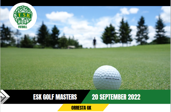 ESK GOLF MASTERS – ANMÄL DIG NU!